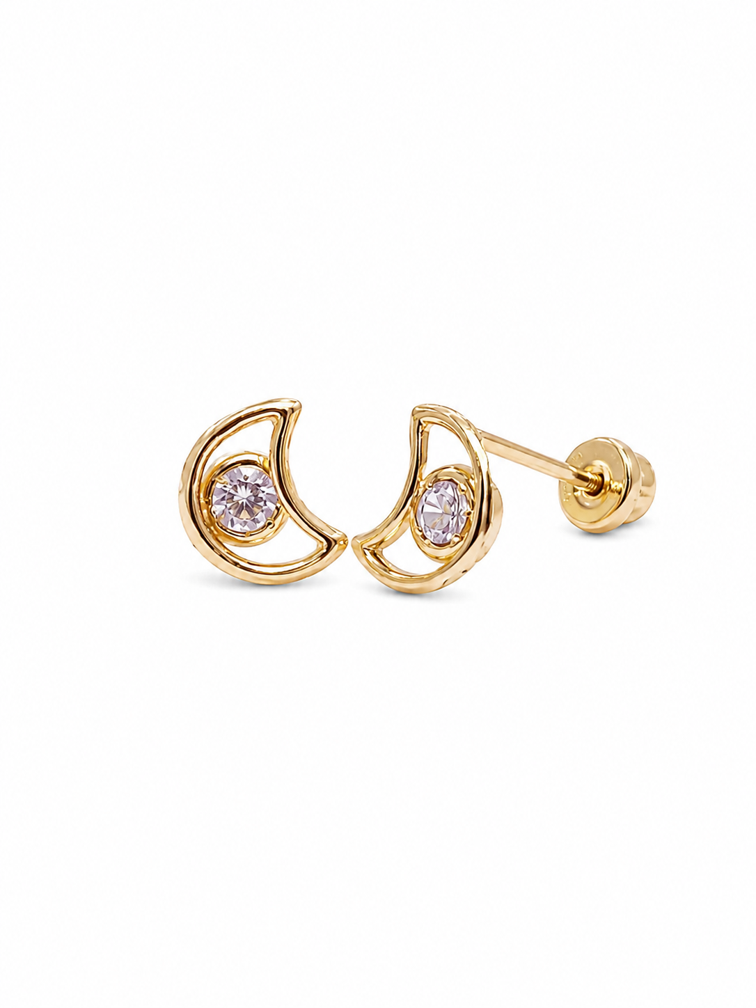 Studs- Moon Earrings