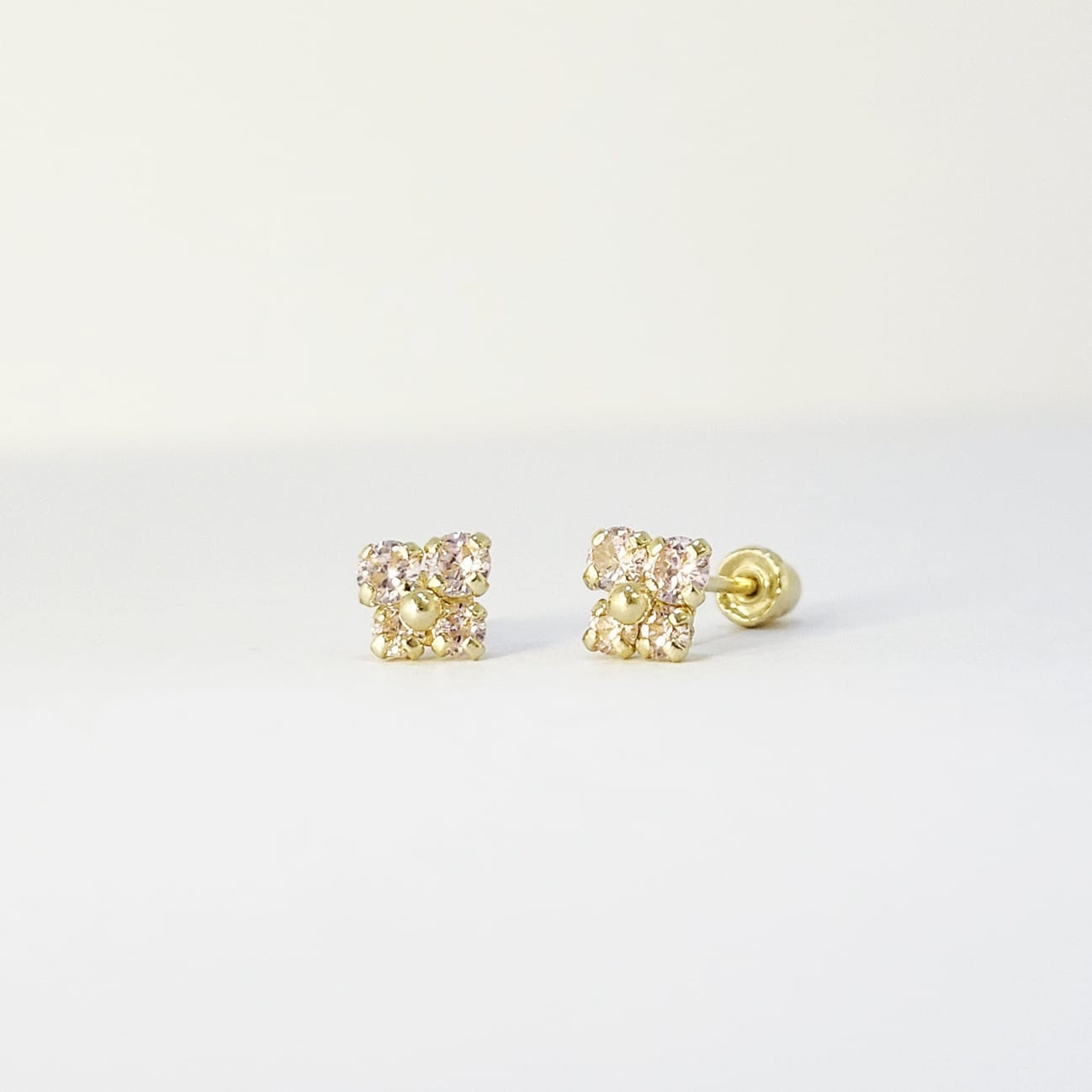 Pink Butterfly Earrings image 0