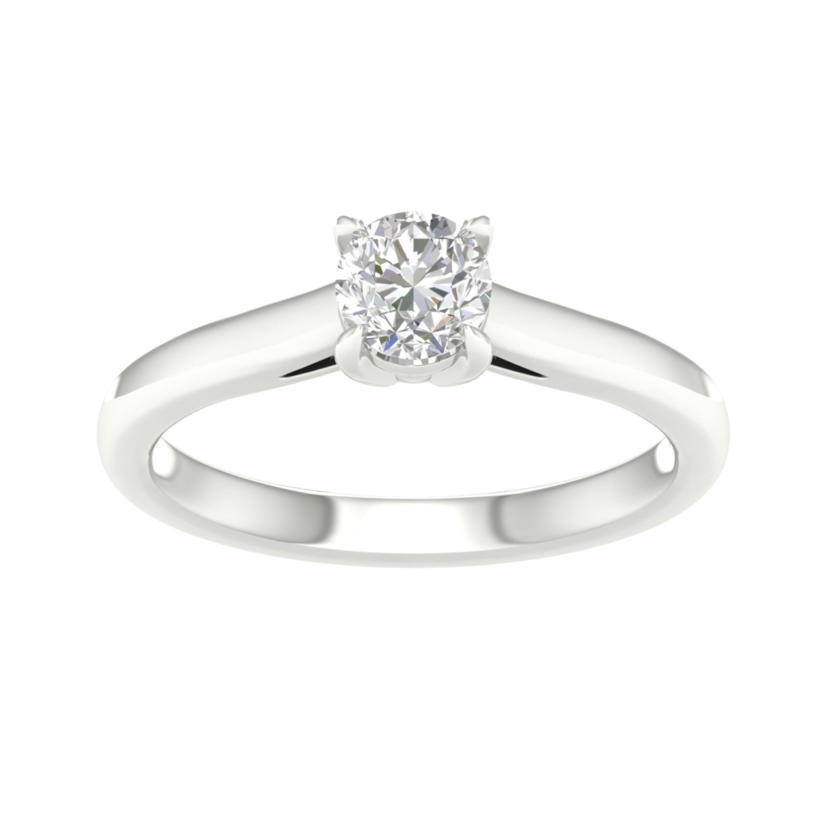 Lab Grown Diamond- Round Cut Solitaire image 0