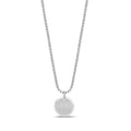 ARZ STEEL- Mini Round Pendant Silver image 0