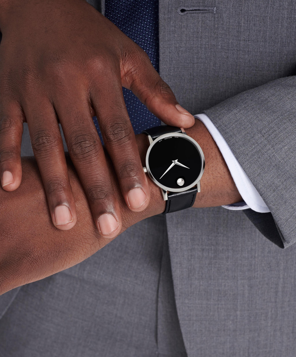 MOVADO- Museum Classic Leather Men’s Watch image 2