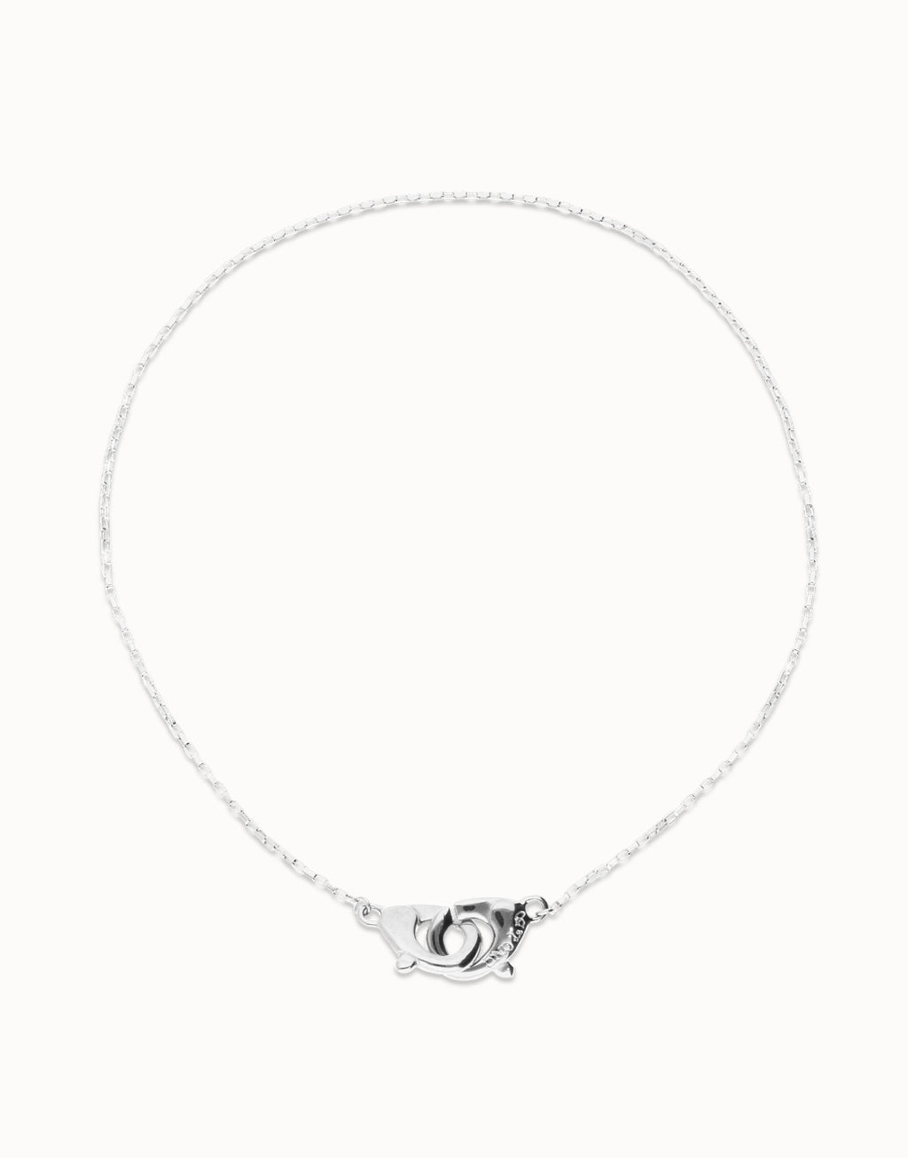 UNO DE 5O- Necklace with intertwined carabiner detail image 1